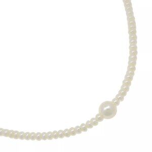 Pearl Necklace Baby pearl Pearl/K14 Yellow Gold 8.1g Women